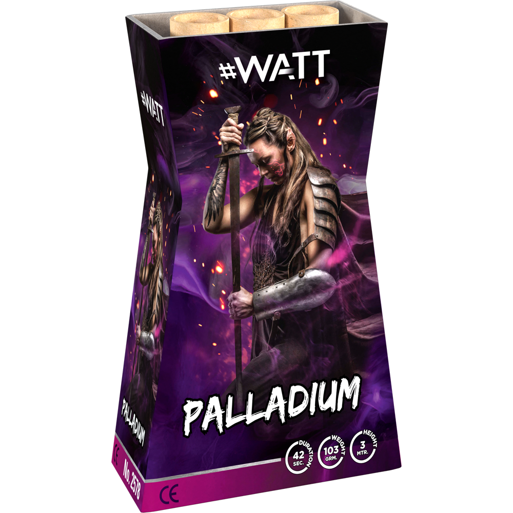 Palladium - Fontänenbatterie