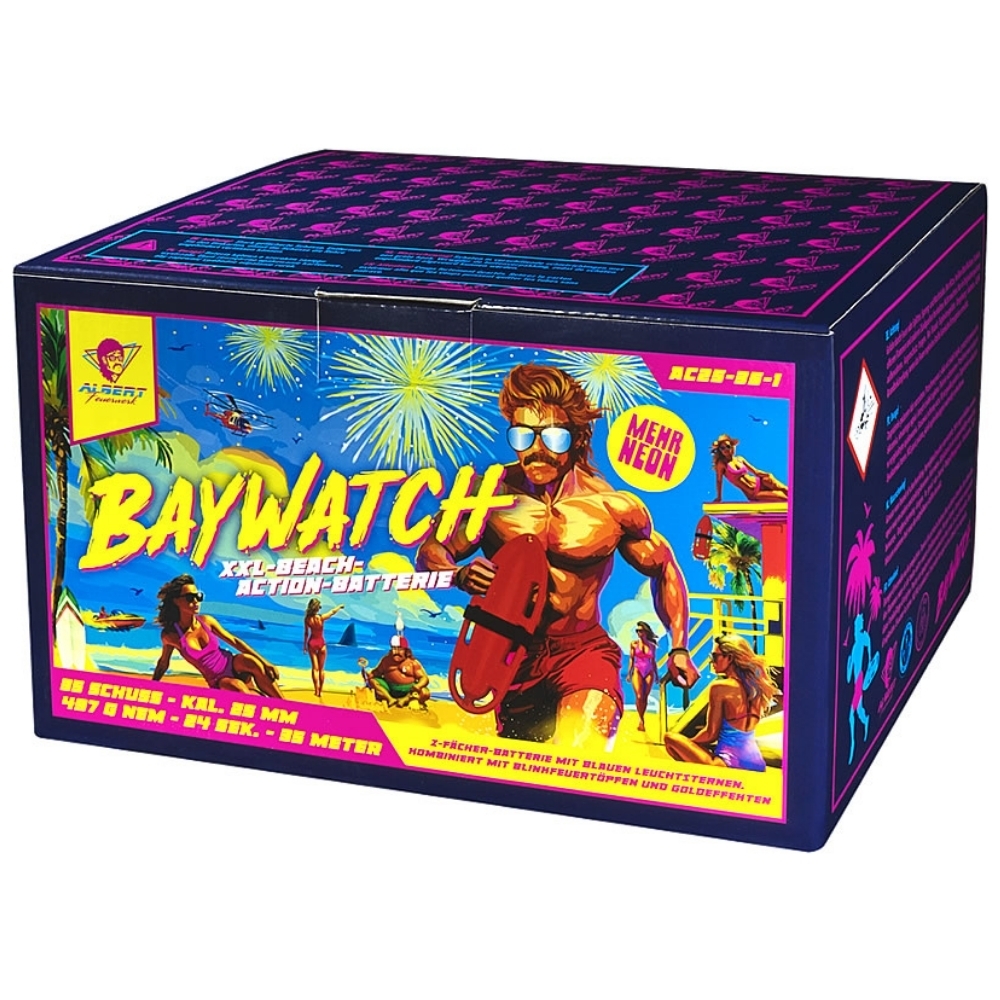 Baywatch - 35 Schuss Z-Fächerbatterie