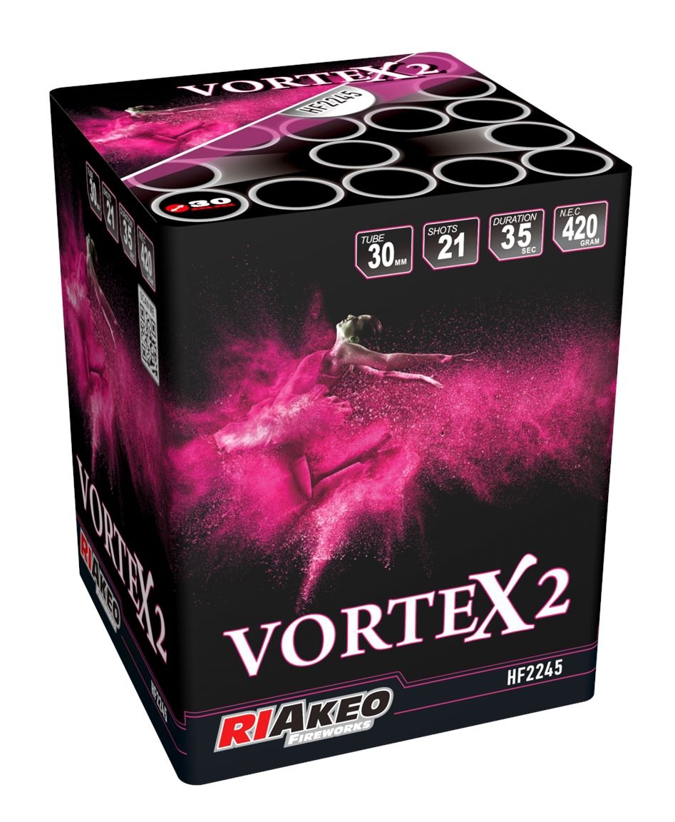 Vortex 2  - 21 Schuss Fächerbatterie - Jetzt in 1.4G!