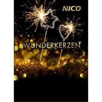 Symbol-Wunderkerzen Stern 2er Päckchen