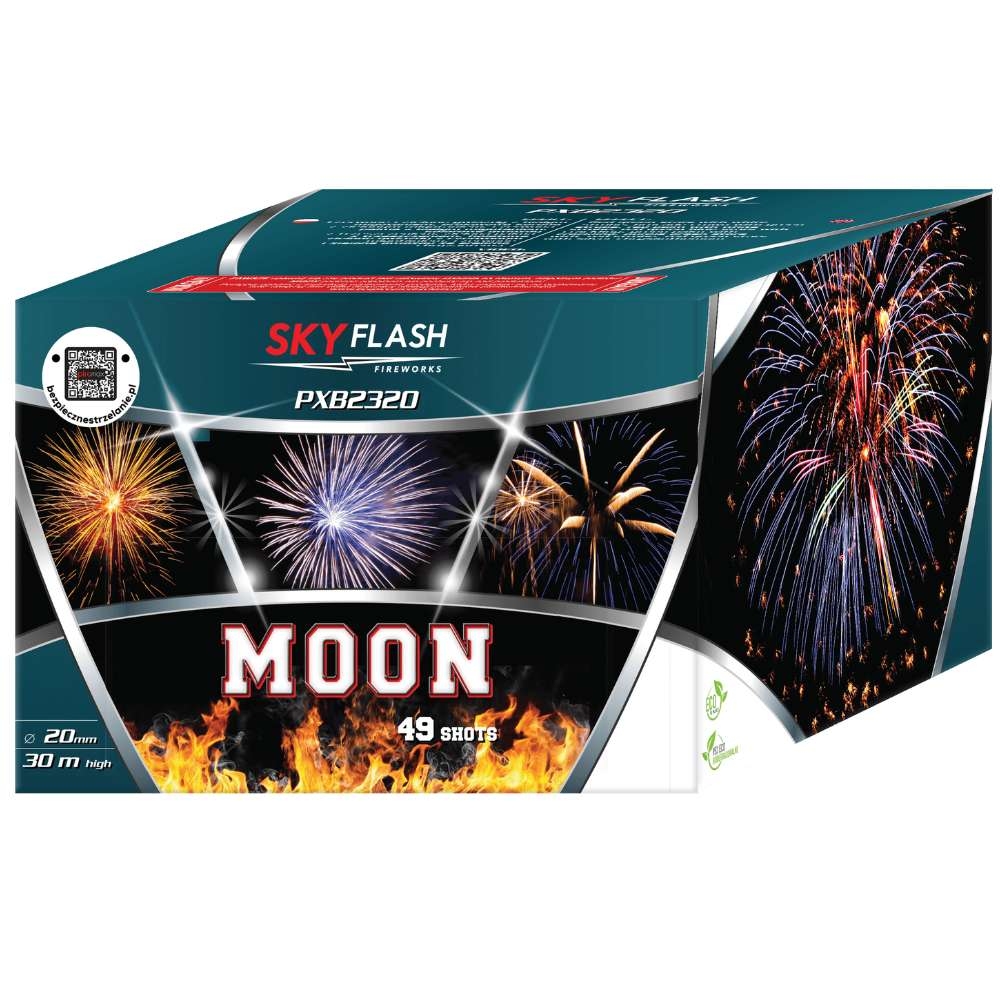 Moon - 49 Schuss Feuerwerksbatterie