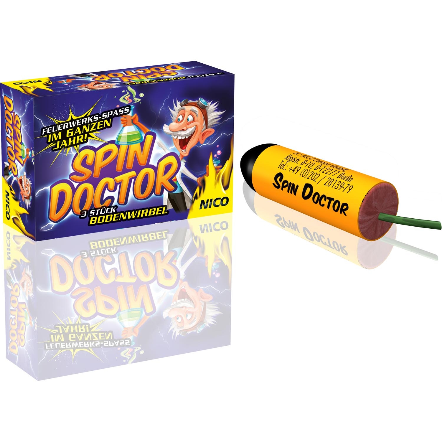 Spin Doctor 3er Schachtel (Pack/Display=18)