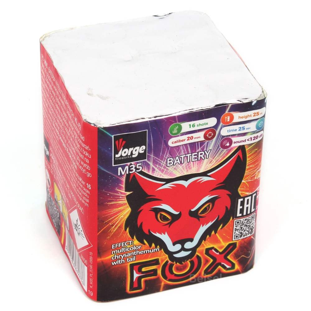 FOX - 16 Schuss Feuerwerksbatterie