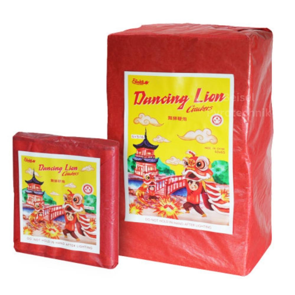 Schallerzeuger China Böller B Dancing Lion -P1- 40 Päckchen á 6 Stück