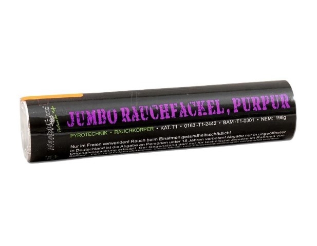 Jumbo Rauchfackel purpur