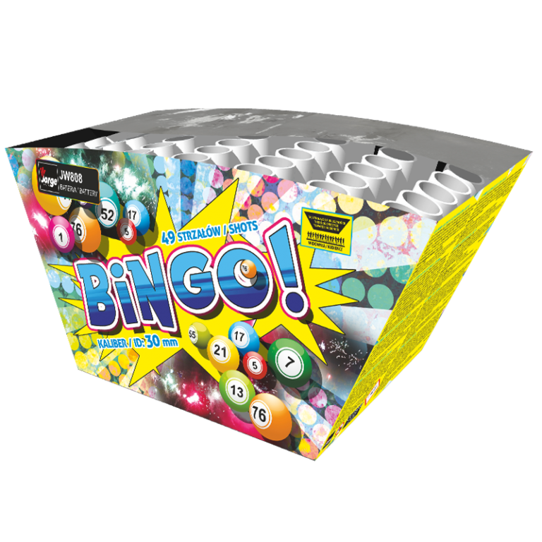 Bingo JW808 -  49 Schuss KAT F3 -nur Abholung-