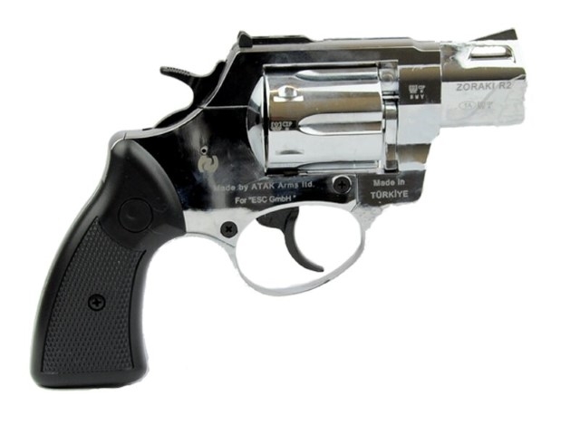 Zoraki Revolver R2  chrom 2"  - Kaliber 9mm REV