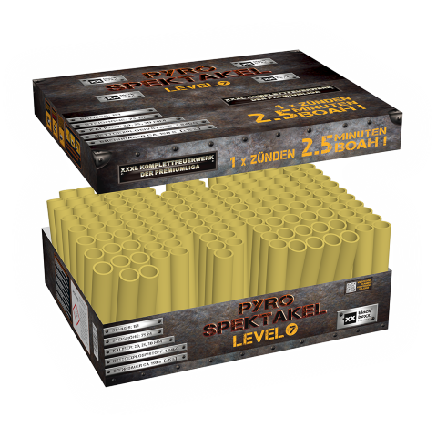 Pyro Spektakel Level 7 - 151 Schuss Feuerwerksverbund
