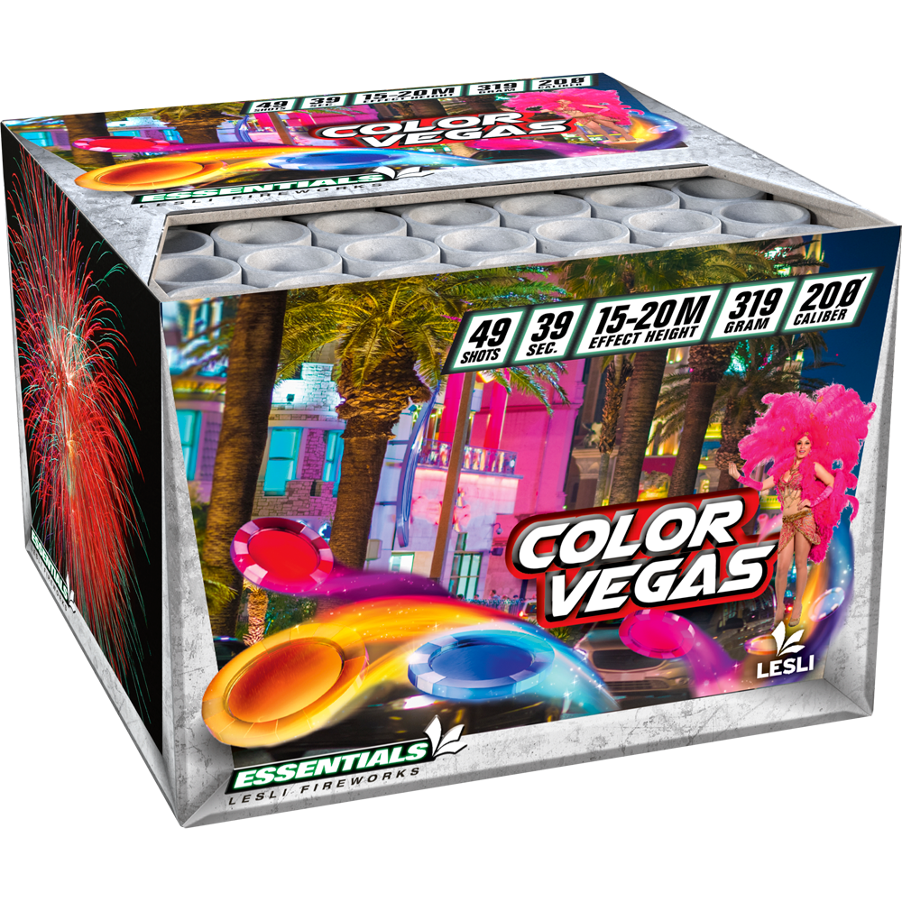 Color Vegas -  49 Schuss Batterie