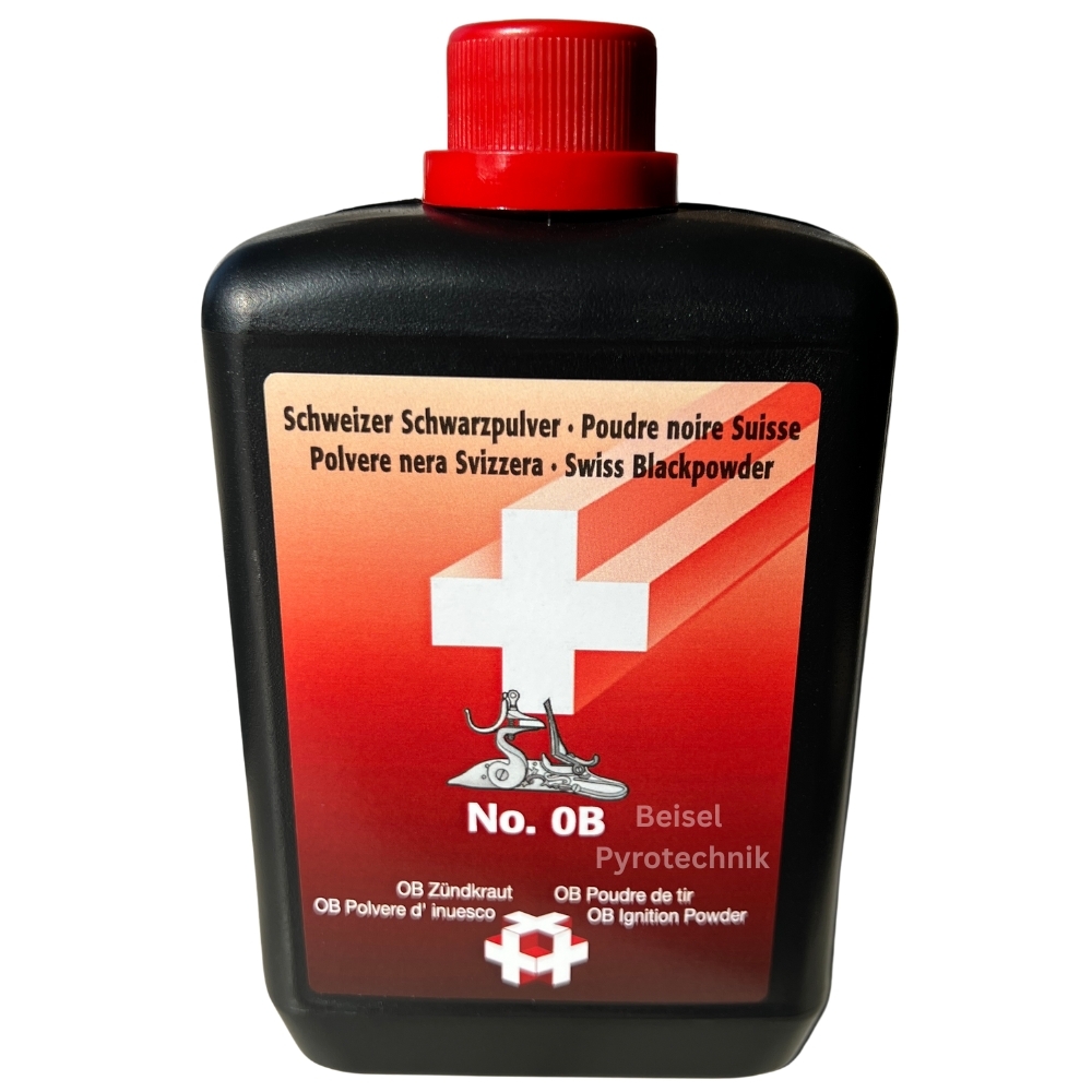 Schweizer Zündkraut f. Funkenzündungen 0,190 - 0,224mm - 250g Dose -nur Abholung-