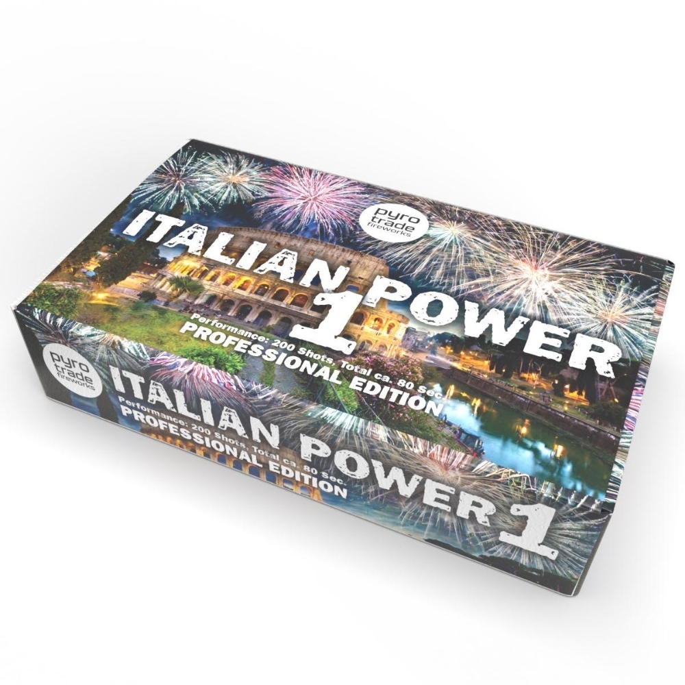 Italian Power 1 - 200 Schuss Verbundfeuerwerk