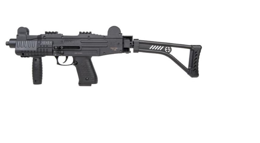 Ekol ASI schwarz 9mm PAK mit Klappschaft