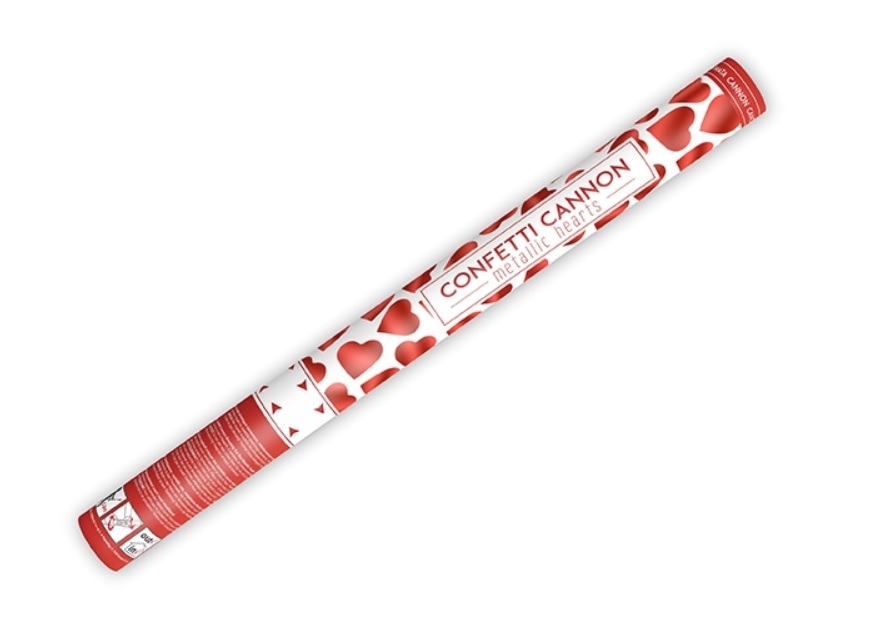 Confetti Shooter 60 cm (Herz)