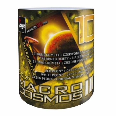 Makrokosmos III - Feuerwerk 10 Schuss Batterie