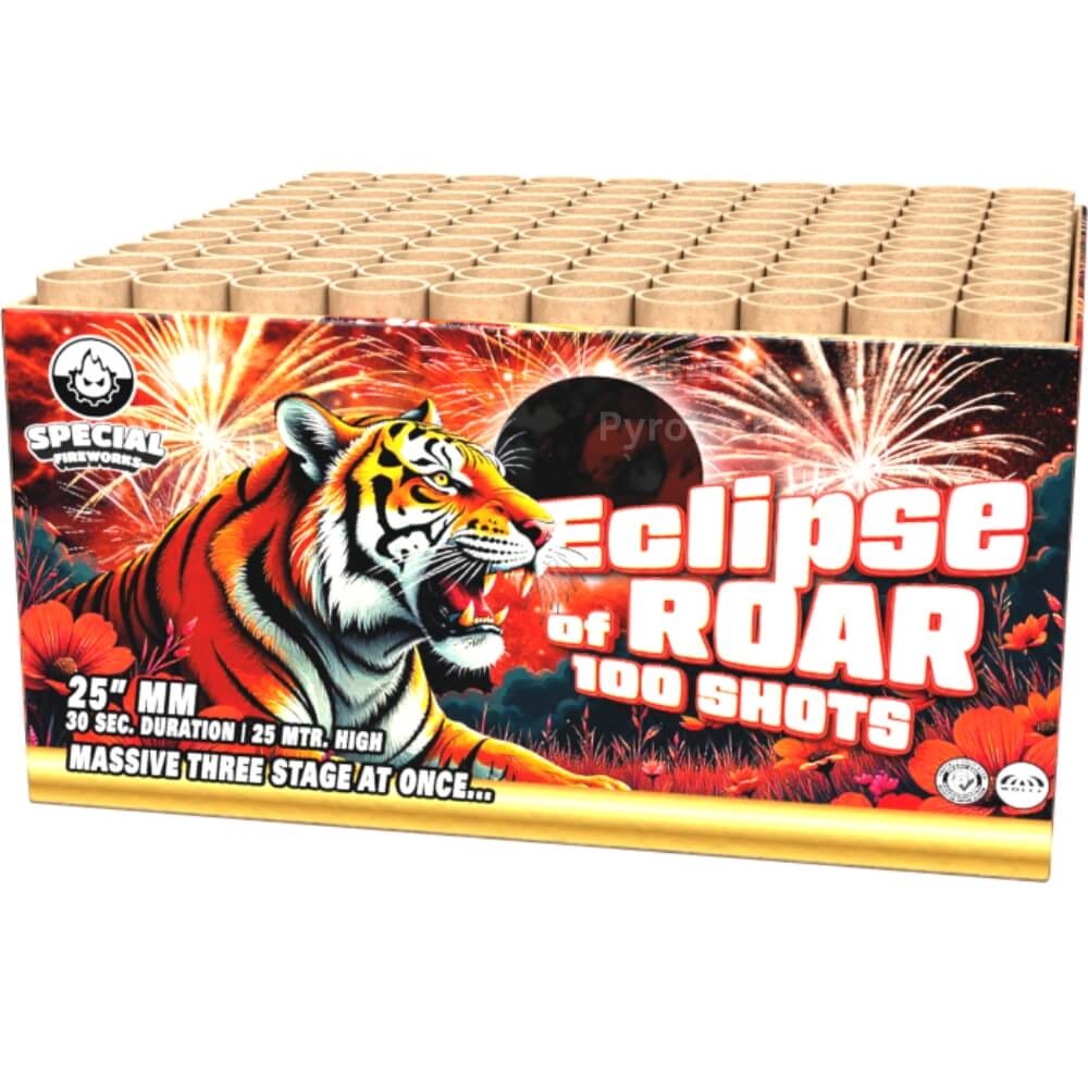 Eclipse of Roar - 100 Schuss Verbundfeuerwerk