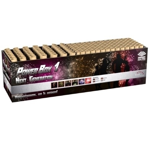 Beast of Burden / Powerbox 1  Next Generation  - Verbundfeuerwerk mit 133 Schuss