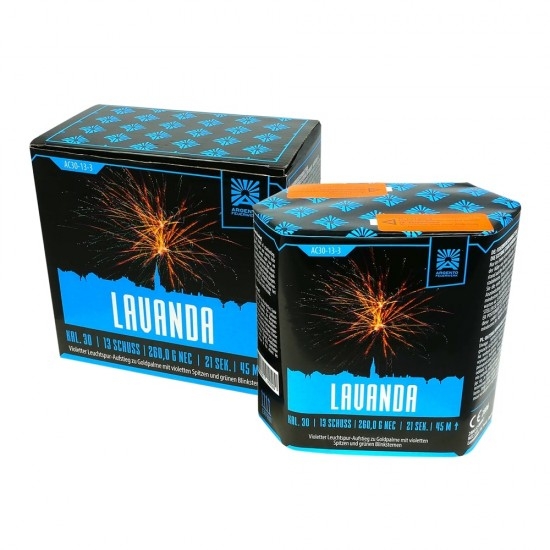 Lavanda - 13 Schuss Batterie
