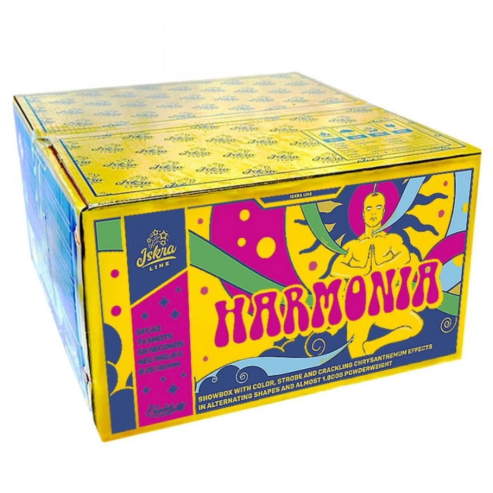 Harmonia  74 Schuss Verbundfeuerwerk  -nur Abholung da 1.3 G-
