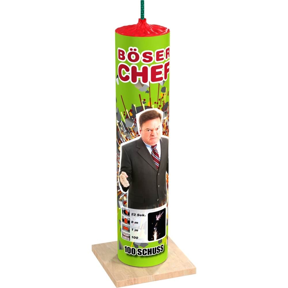 Böser Chef 100 Schuss Feuerrohr