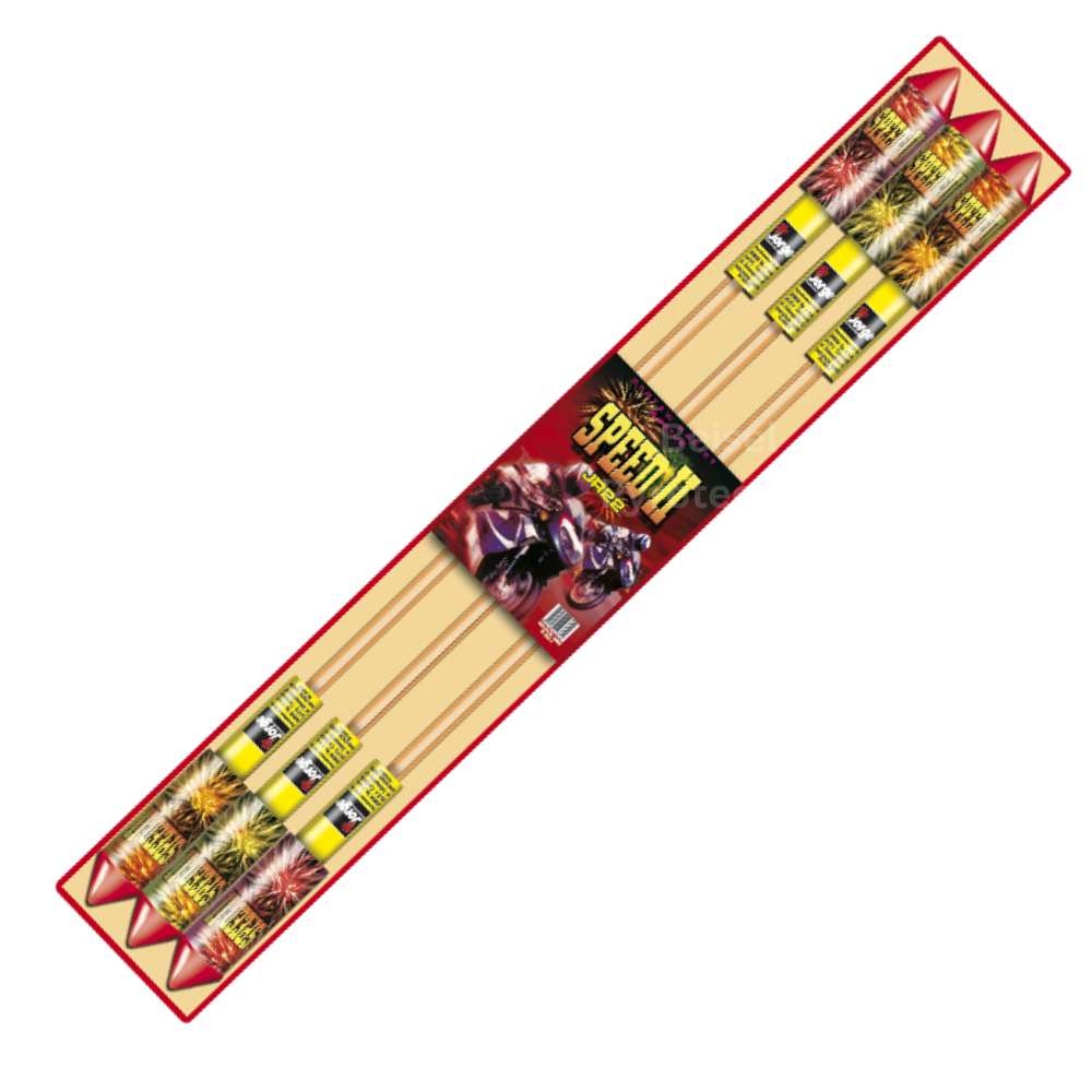 Speed II - 6er Päckchen Raketen