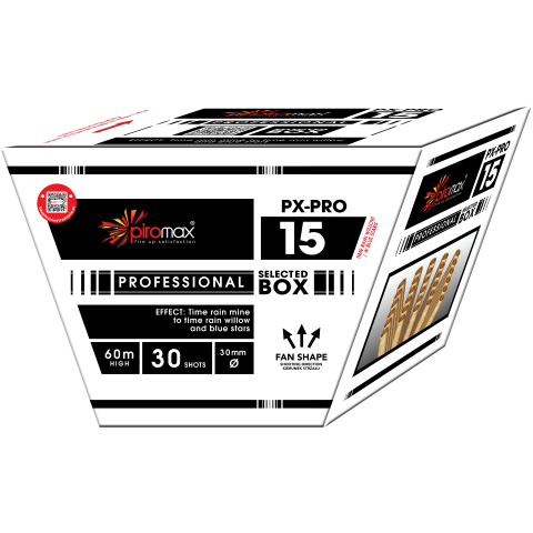 PX-PRO15 Fan Shape - 30 Schuss  KAT F3 -nur Abholung-