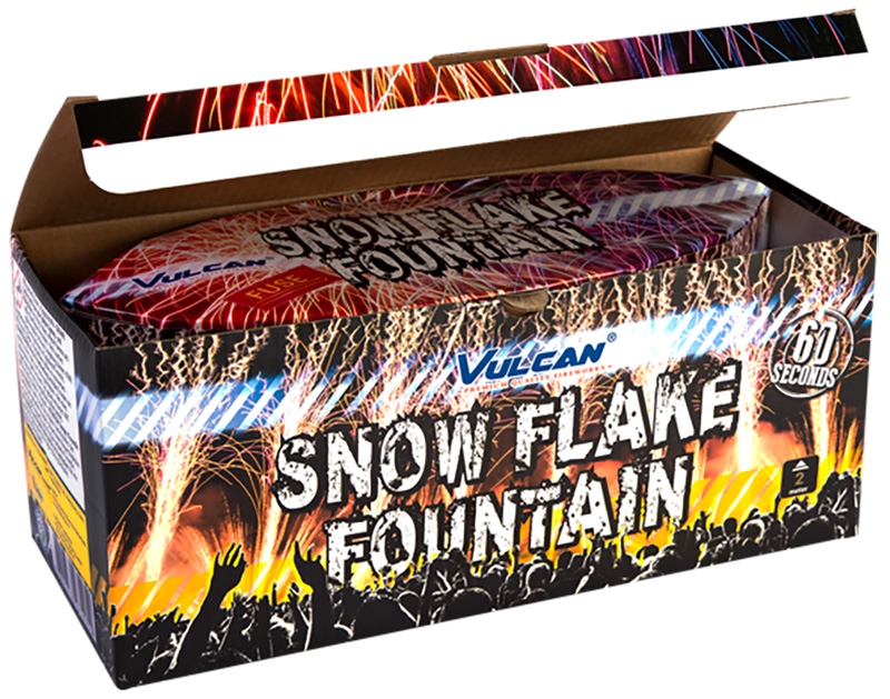 Snow Flake Fountain - Fontänenbatterie