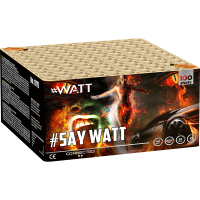 Say Watt - 100 Schuss #WATT-Verbundfeuerwerk