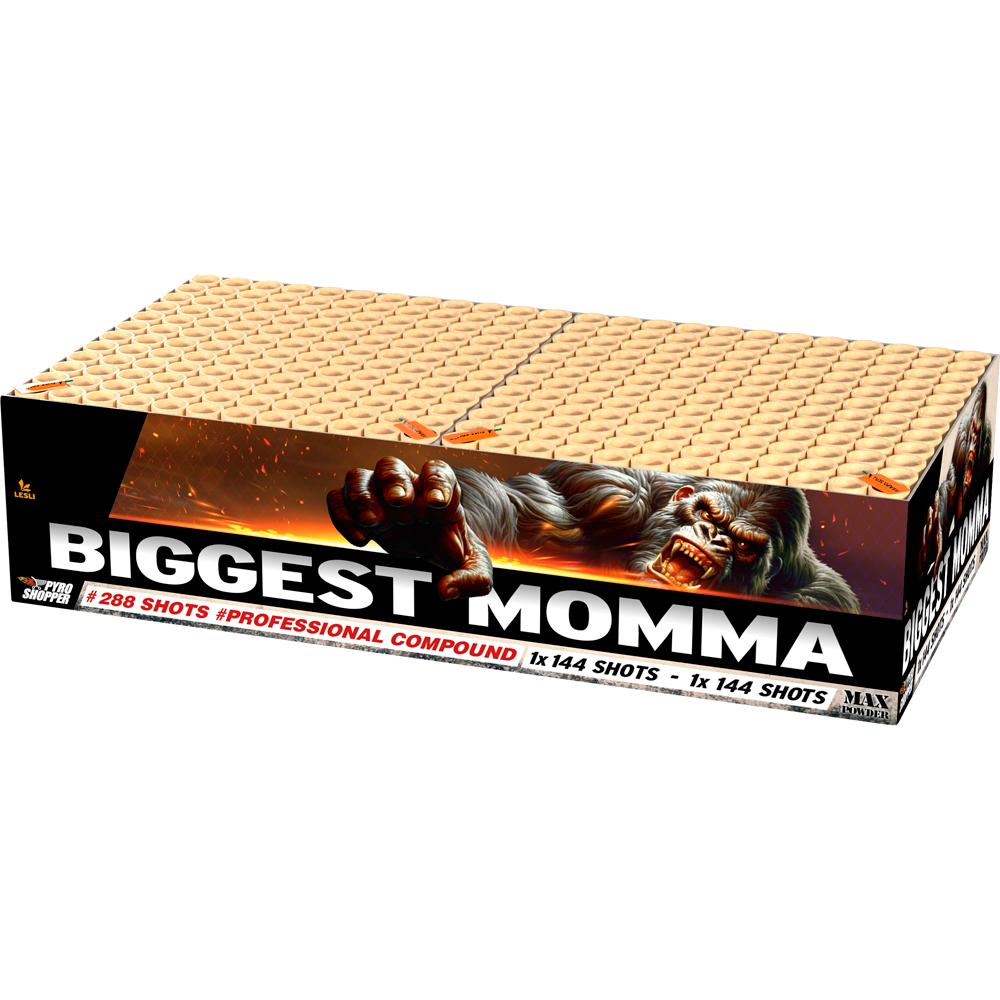 Biggest Momma - Doppel-Verbundfeuerwerk mit 288 Schuss
