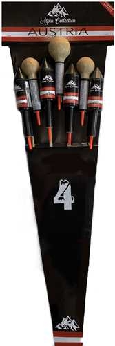 Helios Austria Four 7er Raketensortiment - nur Abholung da 1.3G Helios Austria Four 7er Raketensortiment - nur Abholung da 1.3G