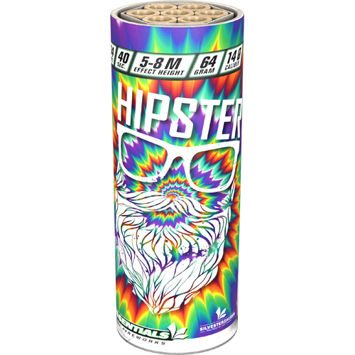 Hipster - 34 Schuss Römische-Lichter-Batterie