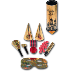 Tischbombe Party Time gold Tischbombe Party Time gold