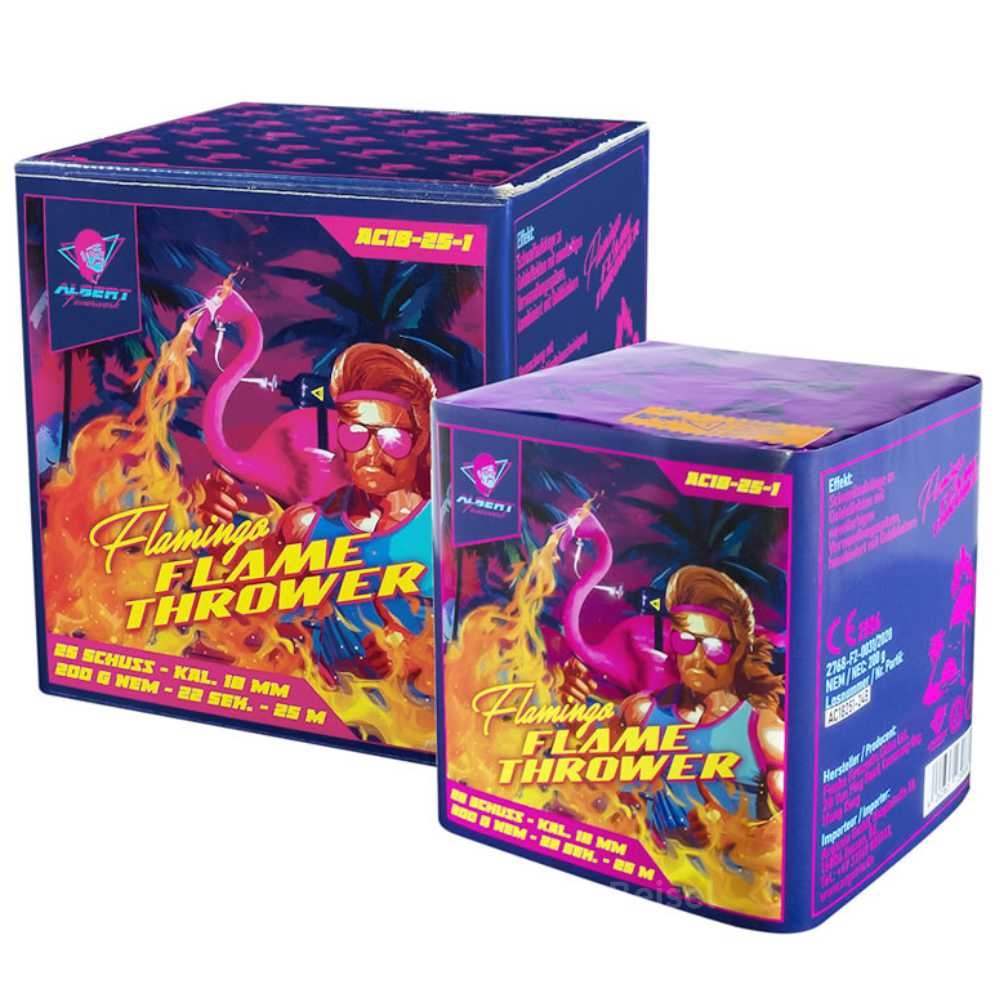 Flamingo Flamethrower - 25 Schuss Batterie