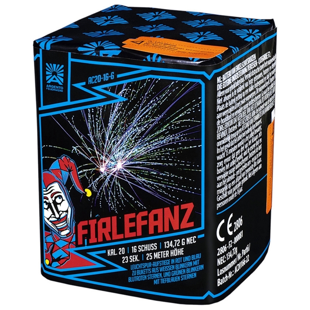 Firlefanz- 16 Schuss Batterie