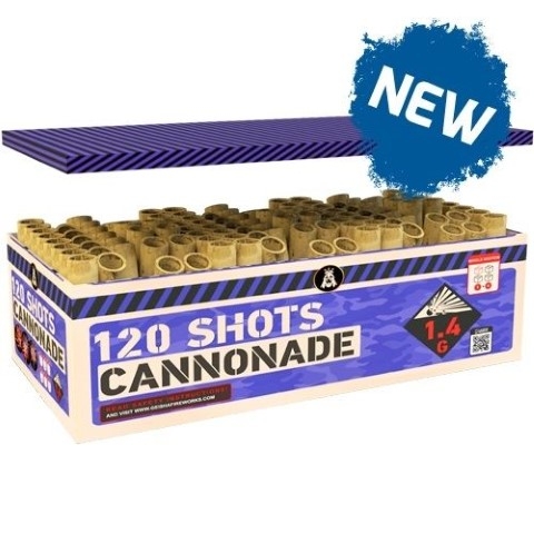 Cannonade - 120 Schuss Verbundfeuerwerk