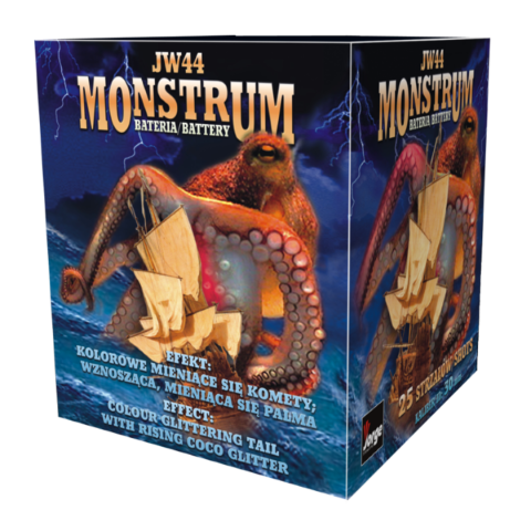 Monstrum 25 Schuss Batterie  KAT F3 -nur Abholung-