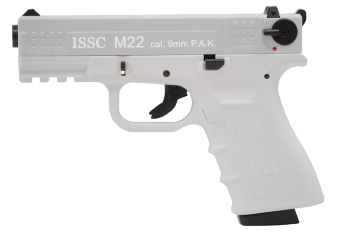 ISSC M22 9 mm PAK weiß blizzard