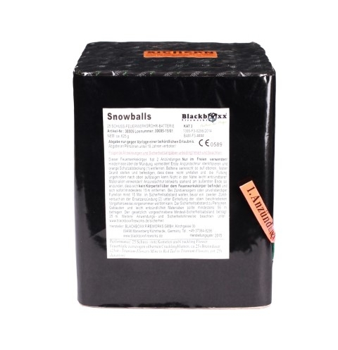 Snow Balls KAT F3 -nur Abholung- Snow Balls KAT F3 -nur Abholung-