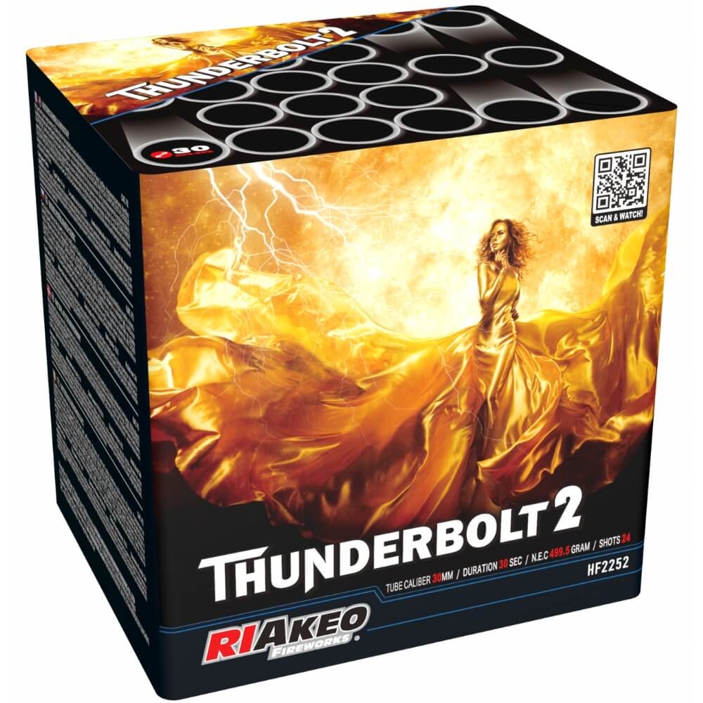 Thunderbolt 2 - 24 Schuss Fächerbatterie - Jetzt in 1.4G!