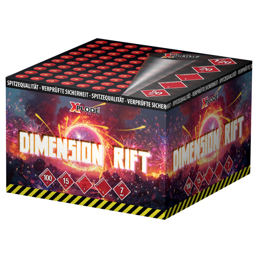 Dimension Rift -  100 Schuss Feuerwerksbatterie