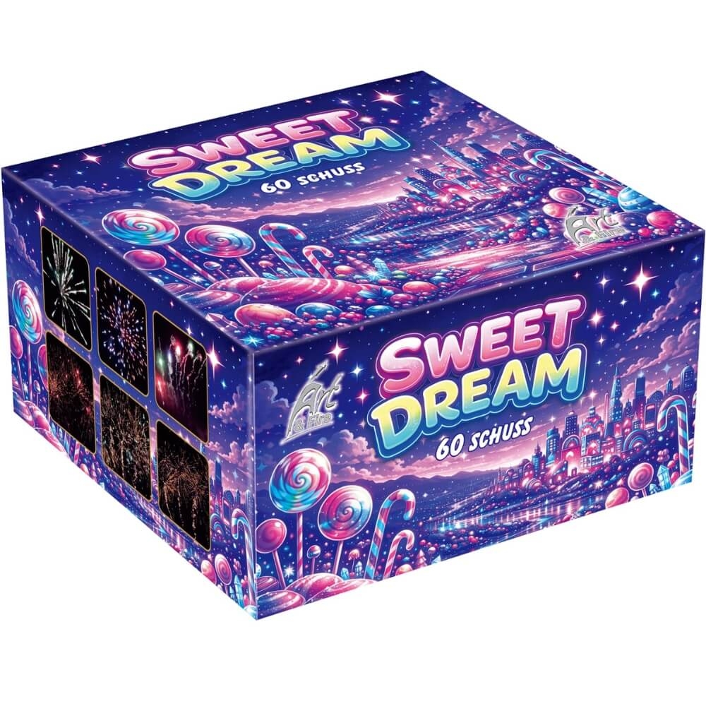 SWEET DREAM - 60 Schuss Verbundfeuerwerk