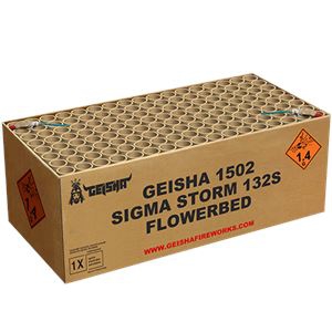 Sigma - 132 Schuss Verbundfeuerwerk
