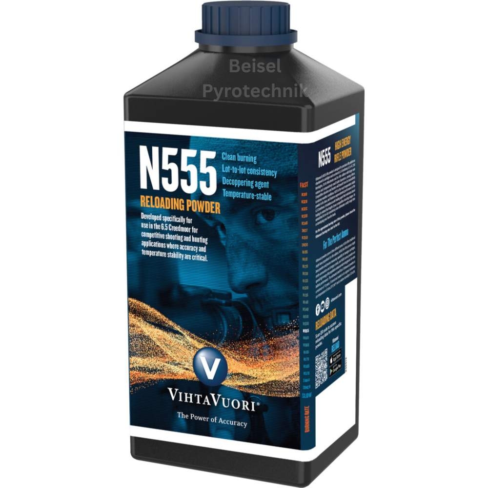 Treibladungspulver NC Vihtavuori N555 - 1kg -nur Abholung-