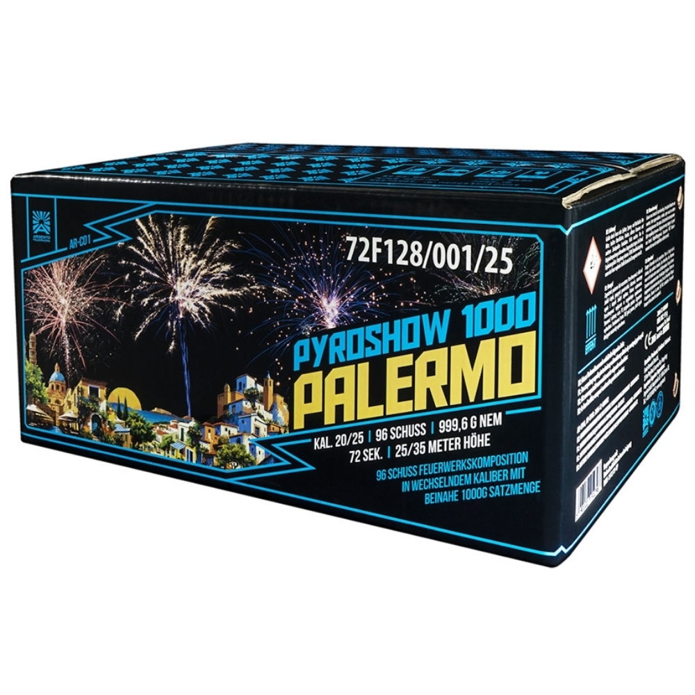 Pyroshow 1000-A Palermo 96 Schuss Verbundfeuerwerk