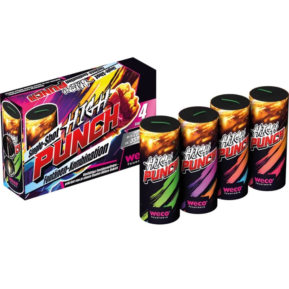 High Punch 4er Set