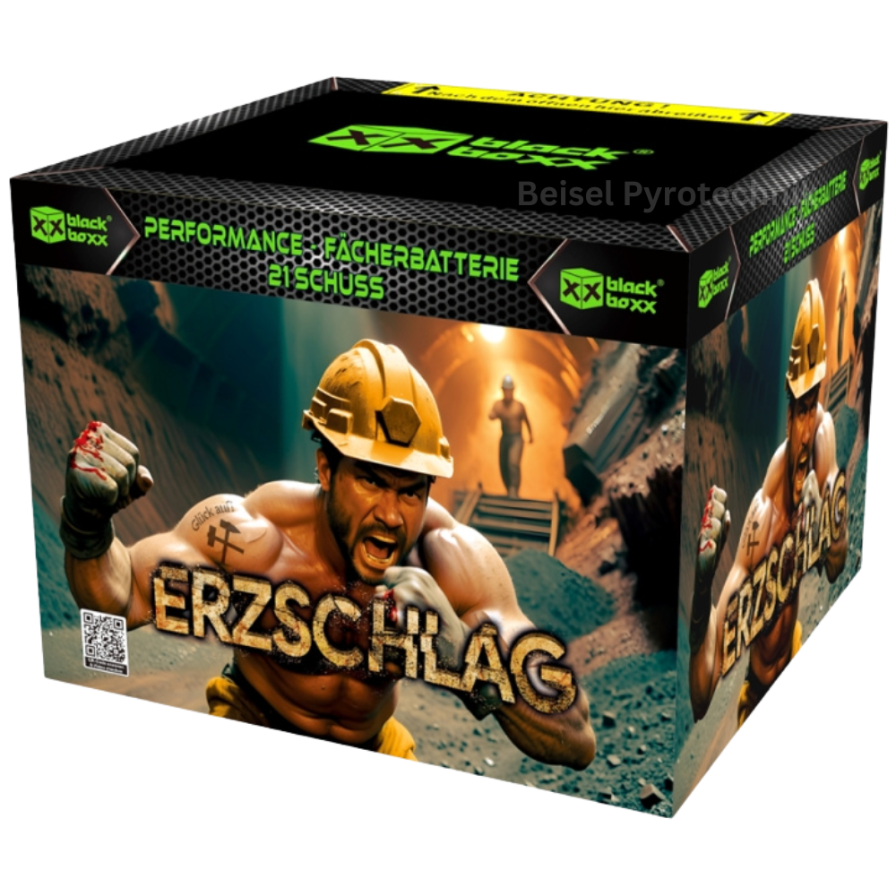 Erzschlag - 21 Schuss Fächerbatterie