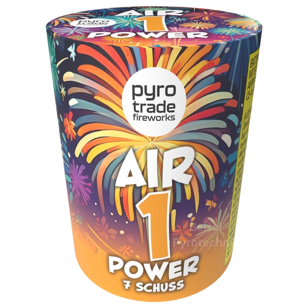Airpower 1 - 7 Schuss Feuerwerksbatterie