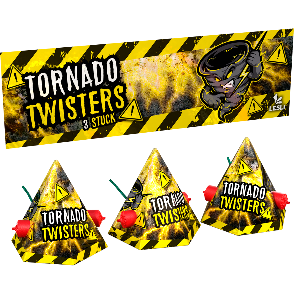 Tornado Twisters -  3er Päckchen