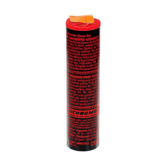 Rauchbombe 30mm rot - Stück
