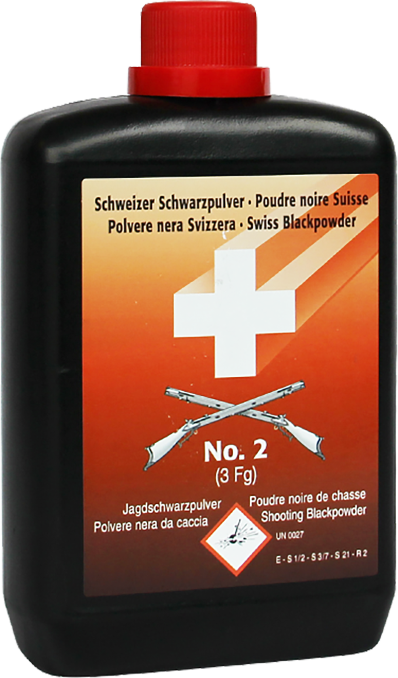 Schwarzpulver Schweizer 1000g Langwaffe Nr. 2 -nur Abholung-