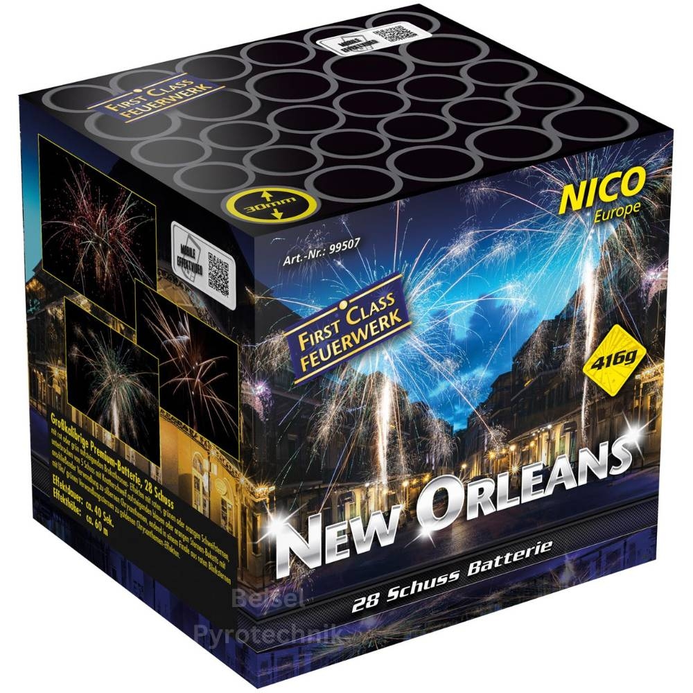 New Orleans - XXL Batterie 28 Schuss